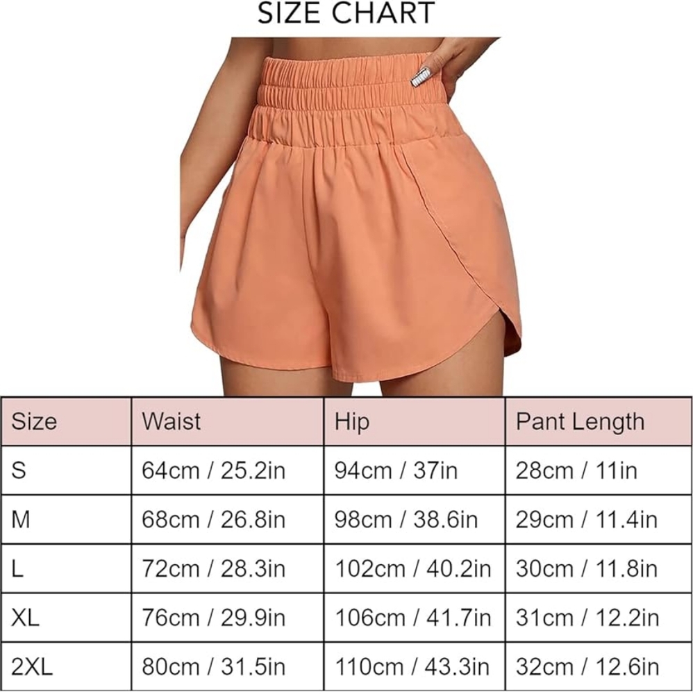 Women's High waisted "cooling tech" Athletic shorts size large - Picture 6 of 6